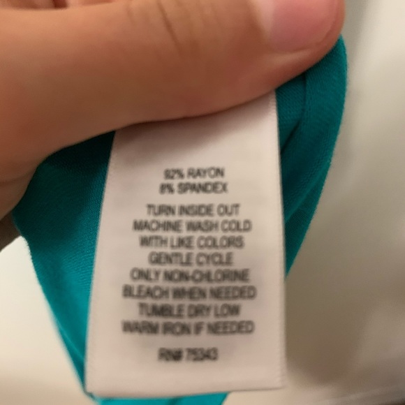 Turquoise maxi dress - Picture 3 of 3